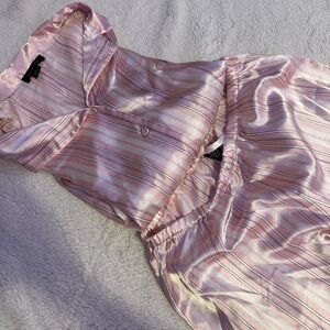 Jones New York Silk Pajama Set